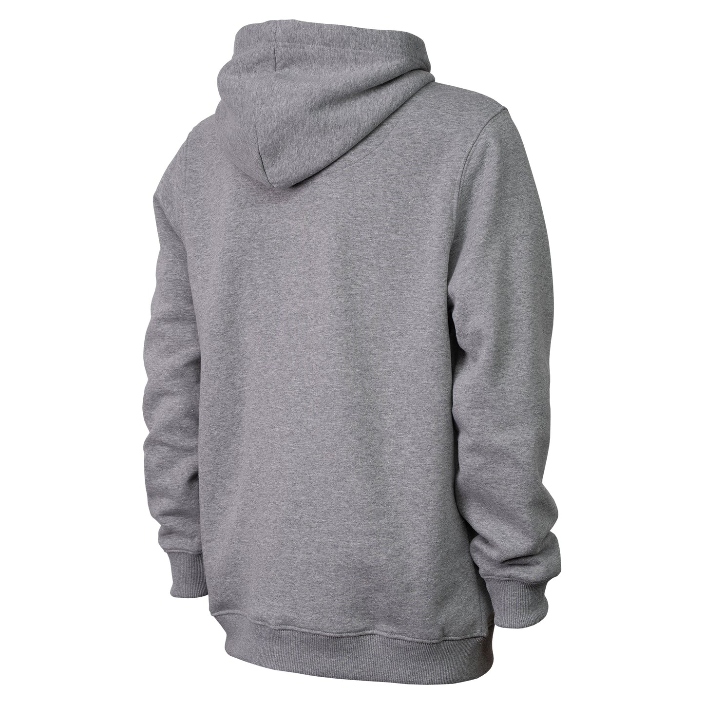 Hoodie Forest for the trees Ash Grey Red Recycled Cotton