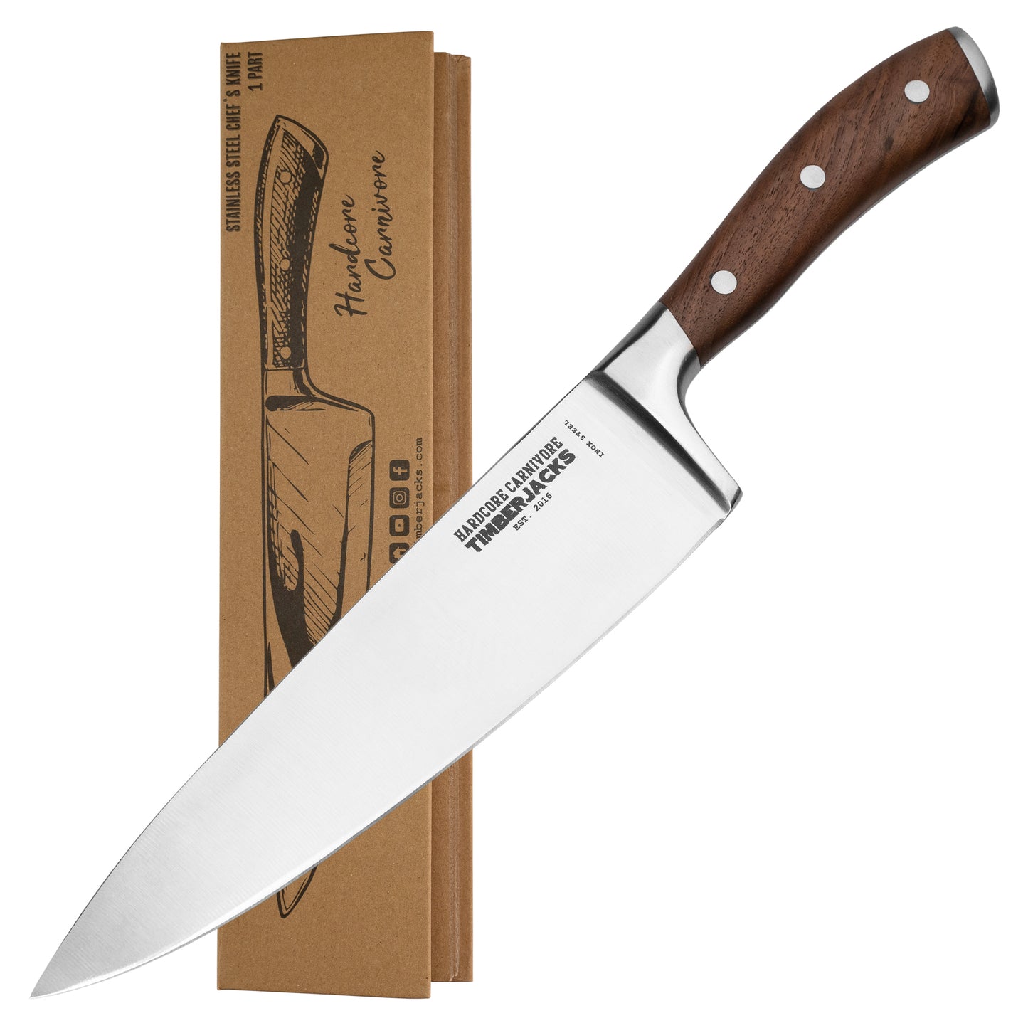 Timberjacks Stainless Steel Chef´s Knife