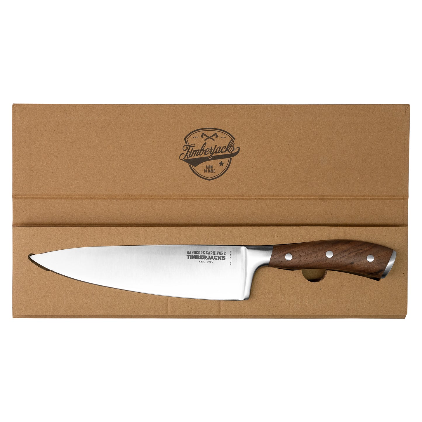 Timberjacks Stainless Steel Chef´s Knife