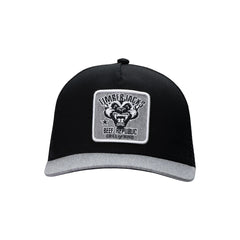 Basecap Badger Trucker Cap Black Grey - timberjacks.store