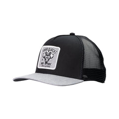 Basecap Badger Trucker Cap Black Grey - timberjacks.store