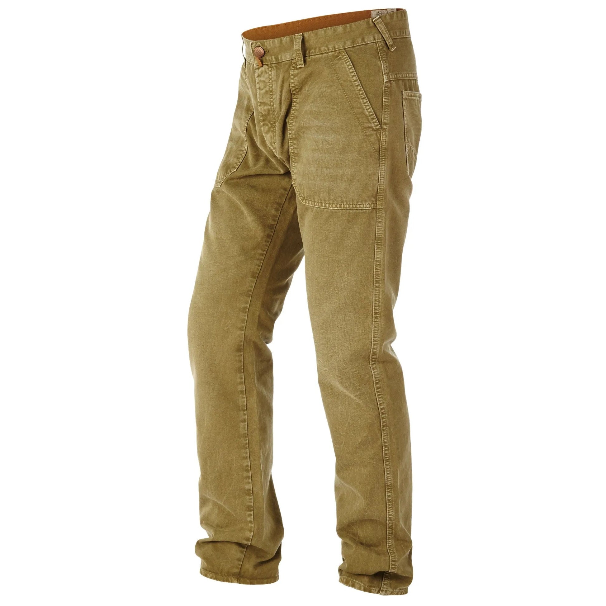 Benton Worker Brown Lt.Army | Relaxed Cut - timberjacks.store