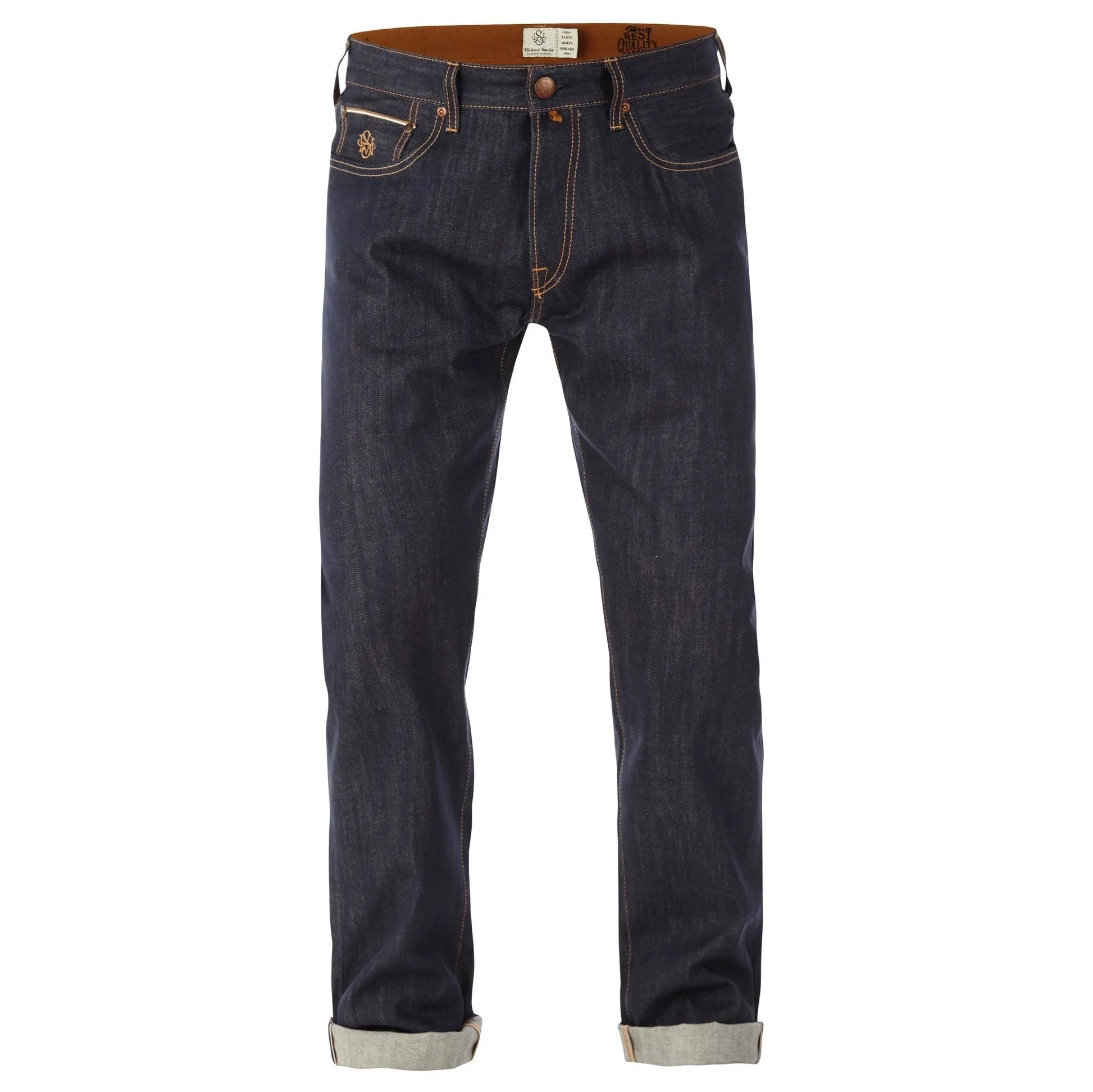 Columbia Raw Brown Selvedge | Straight Fit - timberjacks.store