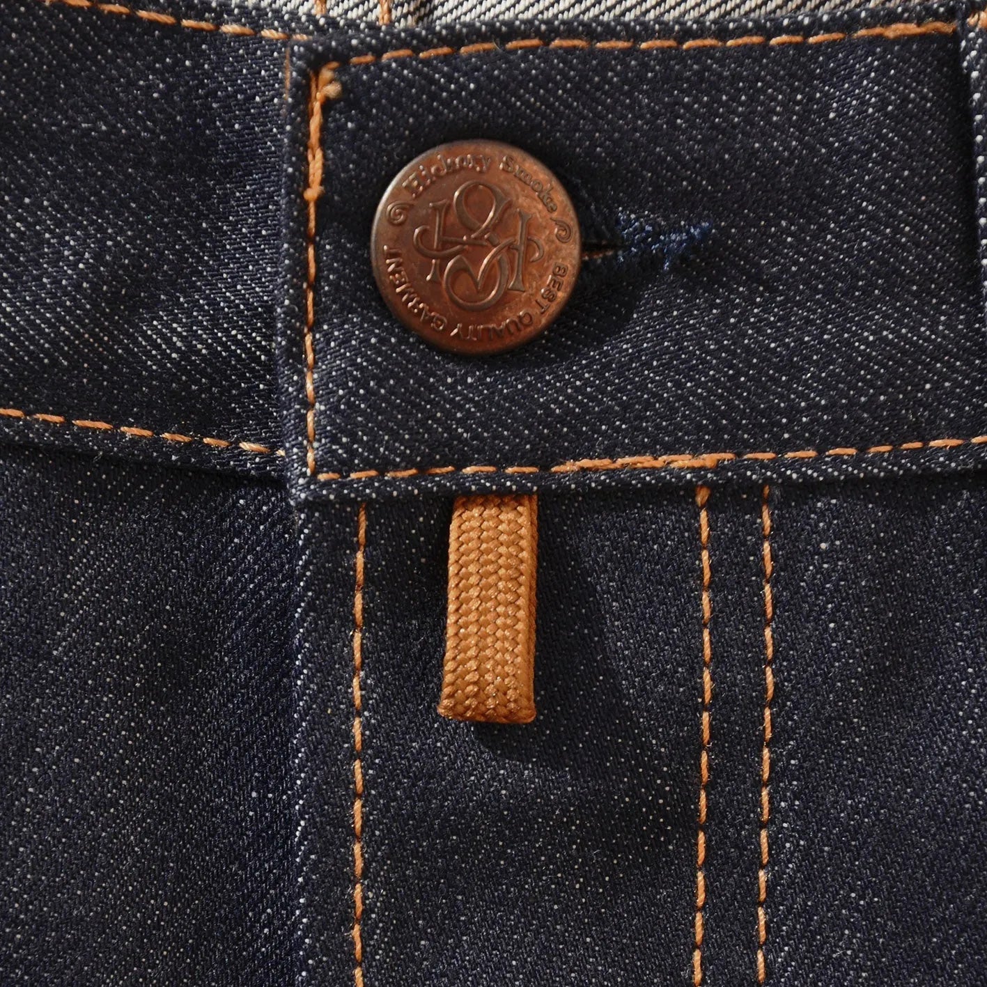 Columbia Raw Brown Selvedge | Straight Fit - timberjacks.store