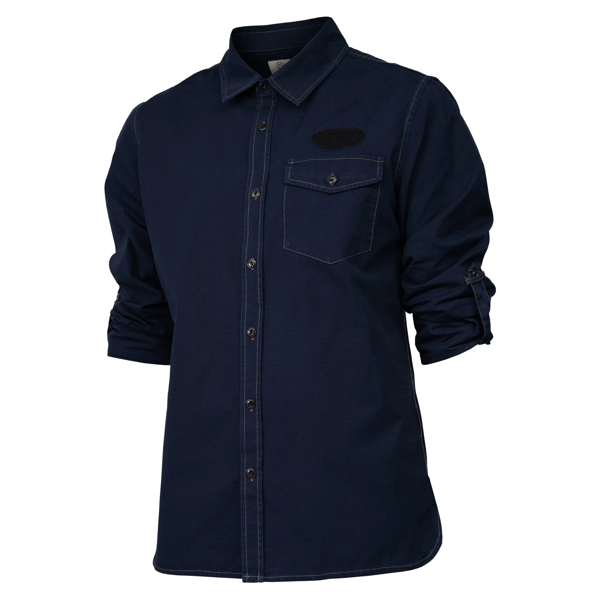 Ermet Dark Navy | Hemd - timberjacks.store