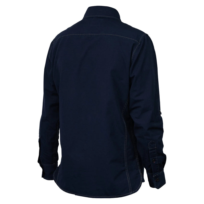 Ermet Dark Navy | Hemd - timberjacks.store