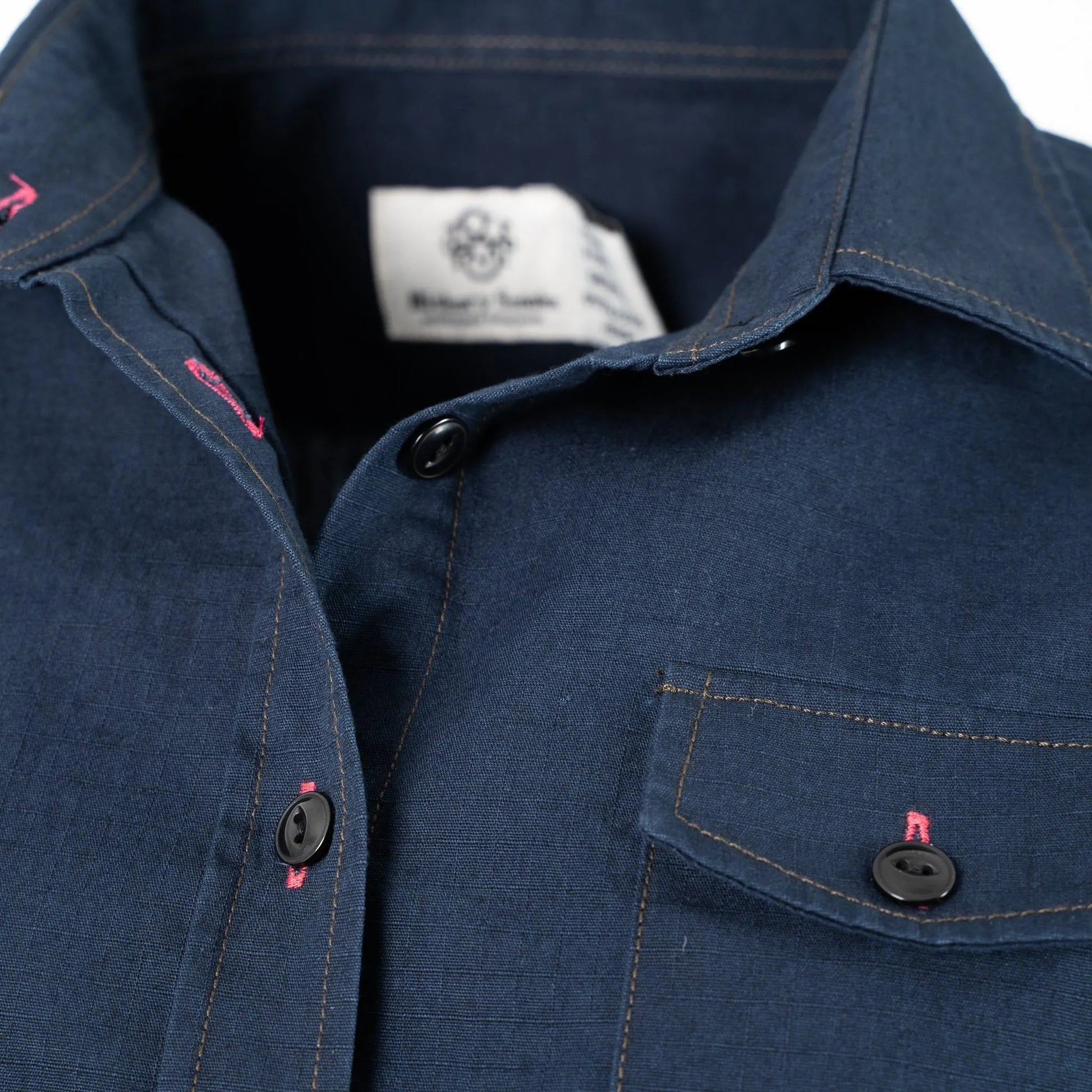 Hendo 2.0 Dark Navy | Damenhemd - timberjacks.store