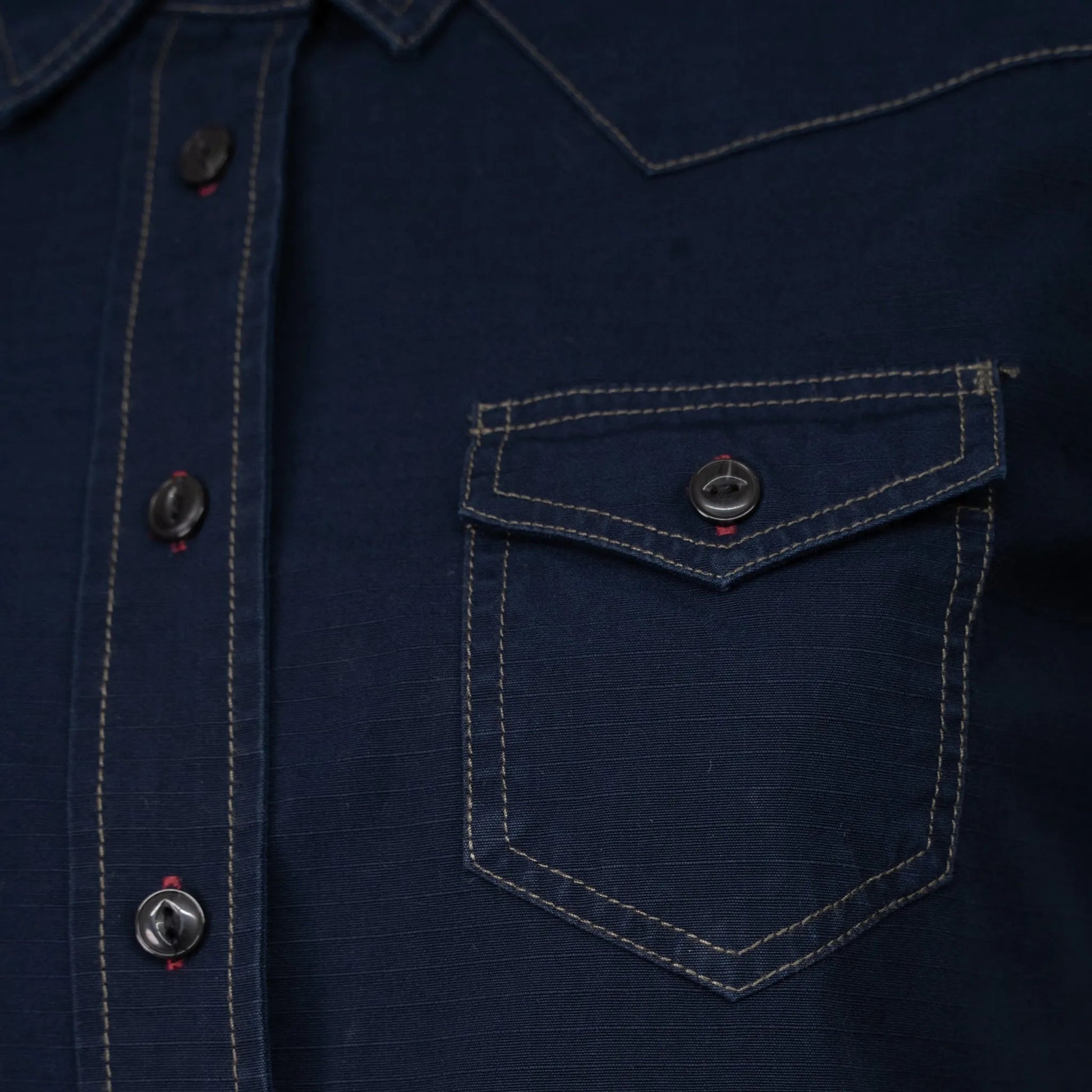 Hendo Dark Navy | Damenhemd - timberjacks.store