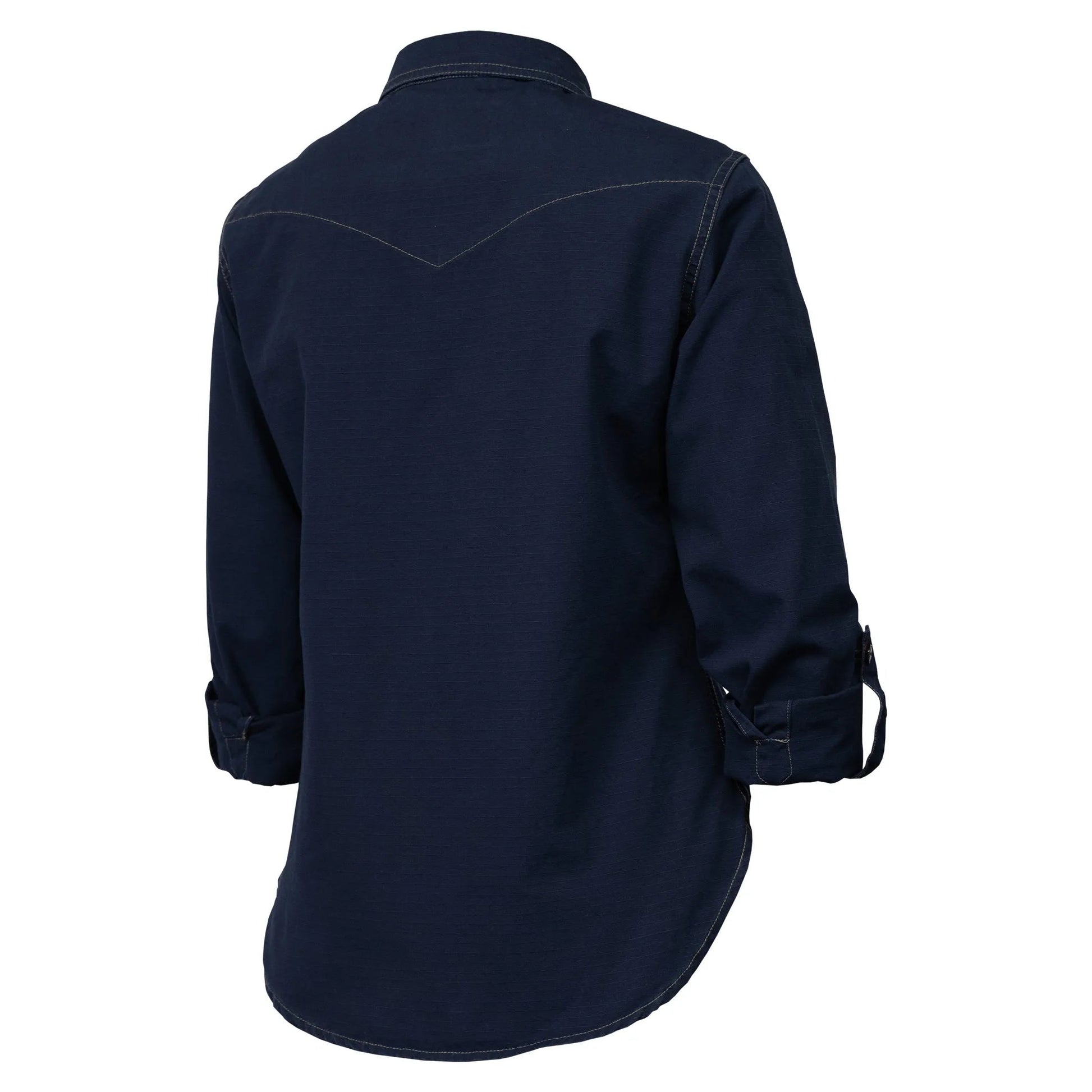Hendo Dark Navy | Damenhemd - timberjacks.store