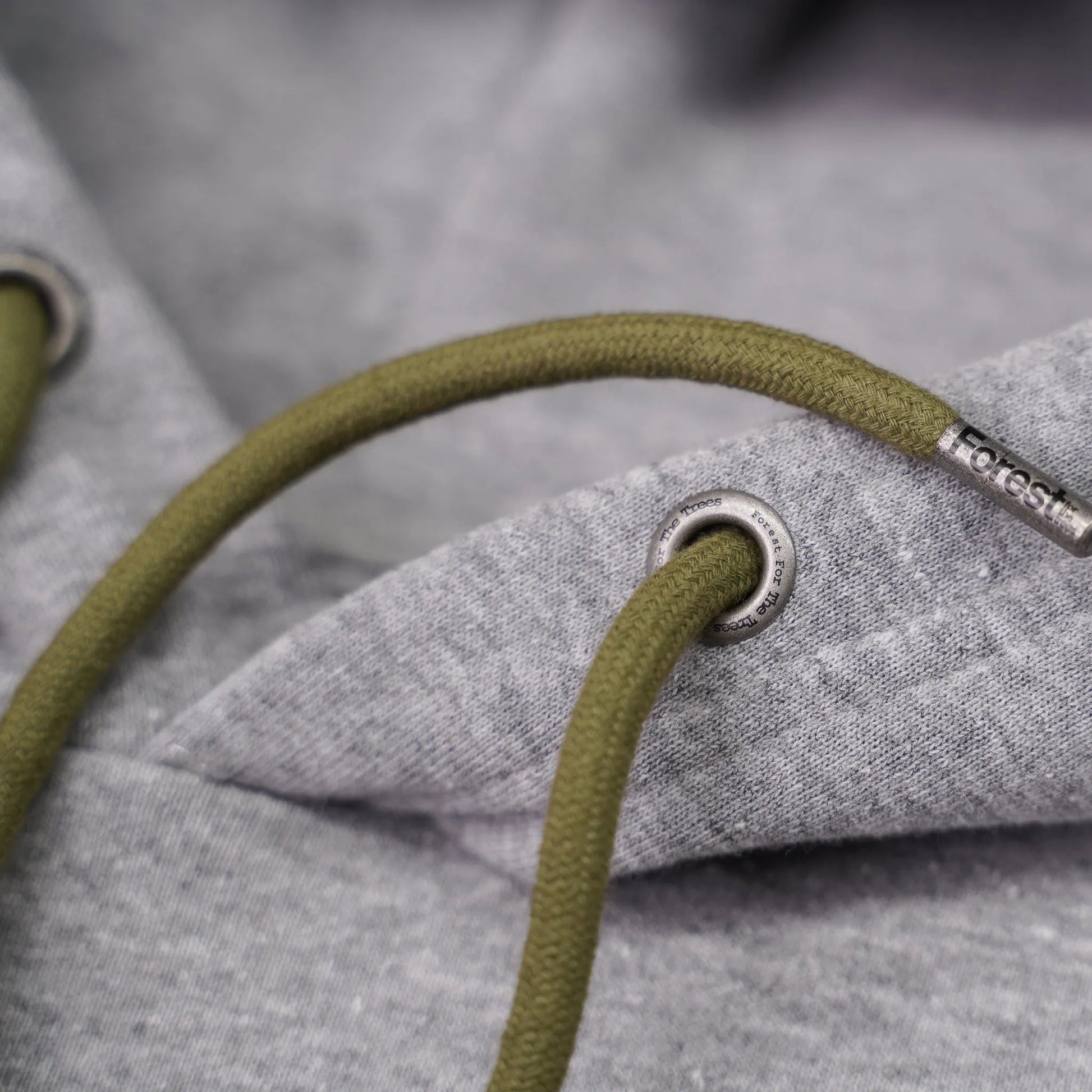 Hoodie Forest for the trees Ash Grey Recycled Cotton - timberjacks.store