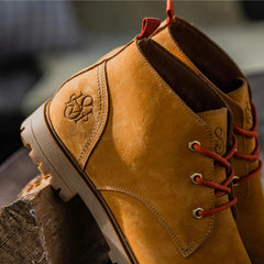 Leather Boot Desert Sand - timberjacks.store