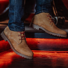 Leather Boot Desert Sand - timberjacks.store