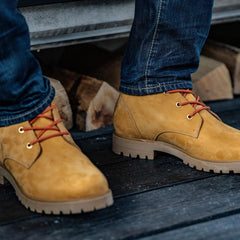 Leather Boot Desert Sand - timberjacks.store