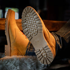 Leather Boot Desert Sand - timberjacks.store