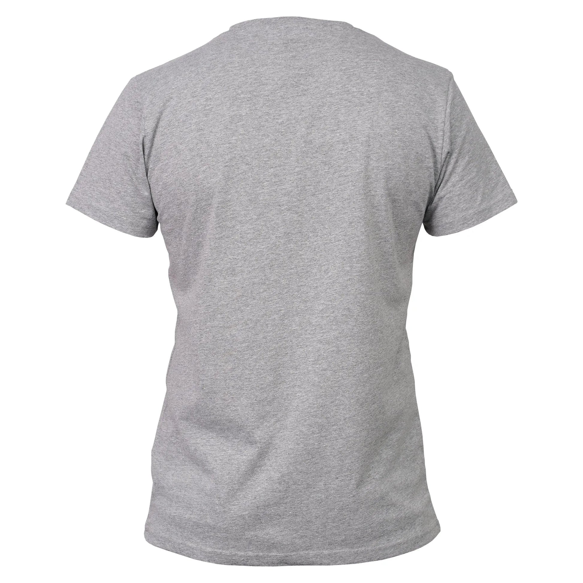 T-Shirt Tiger Men Ash Grey Recycled Cotton - timberjacks.store