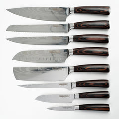Timberjacks Kitchen Knives Set - 8 Parts - timberjacks.store