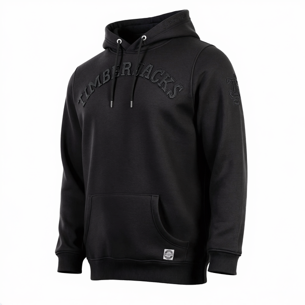 All Black Timberjacks Hoodie