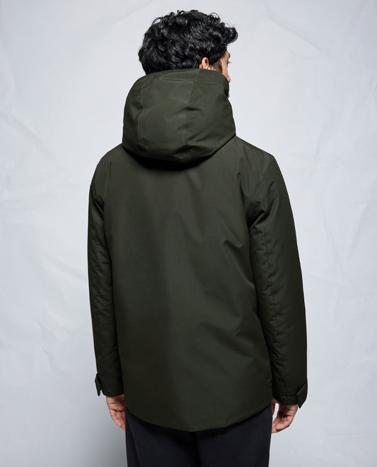 Barnard Shelter Green Winter Jacket - Elvine