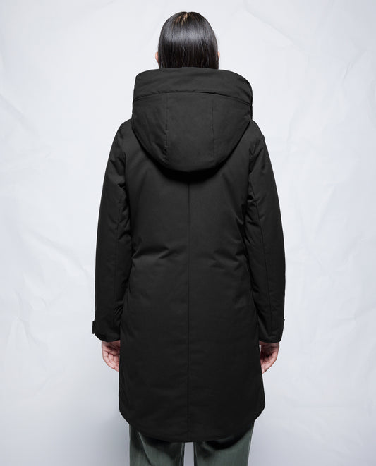 Eline Black Winter Jacket - Elvine