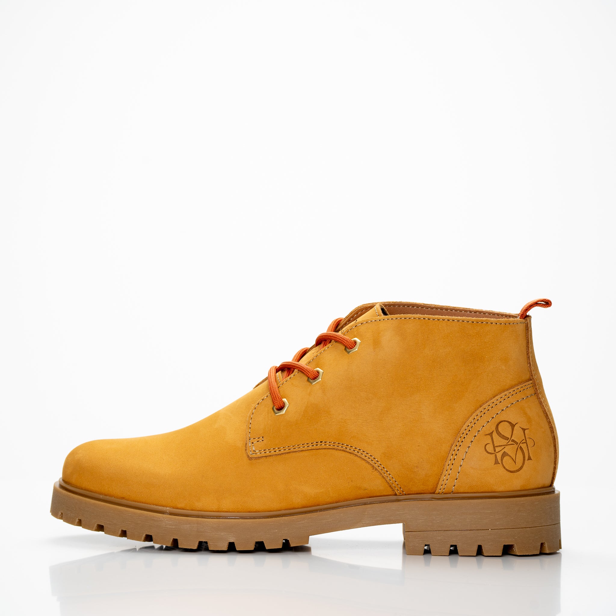 Leather Boot Desert Sand
