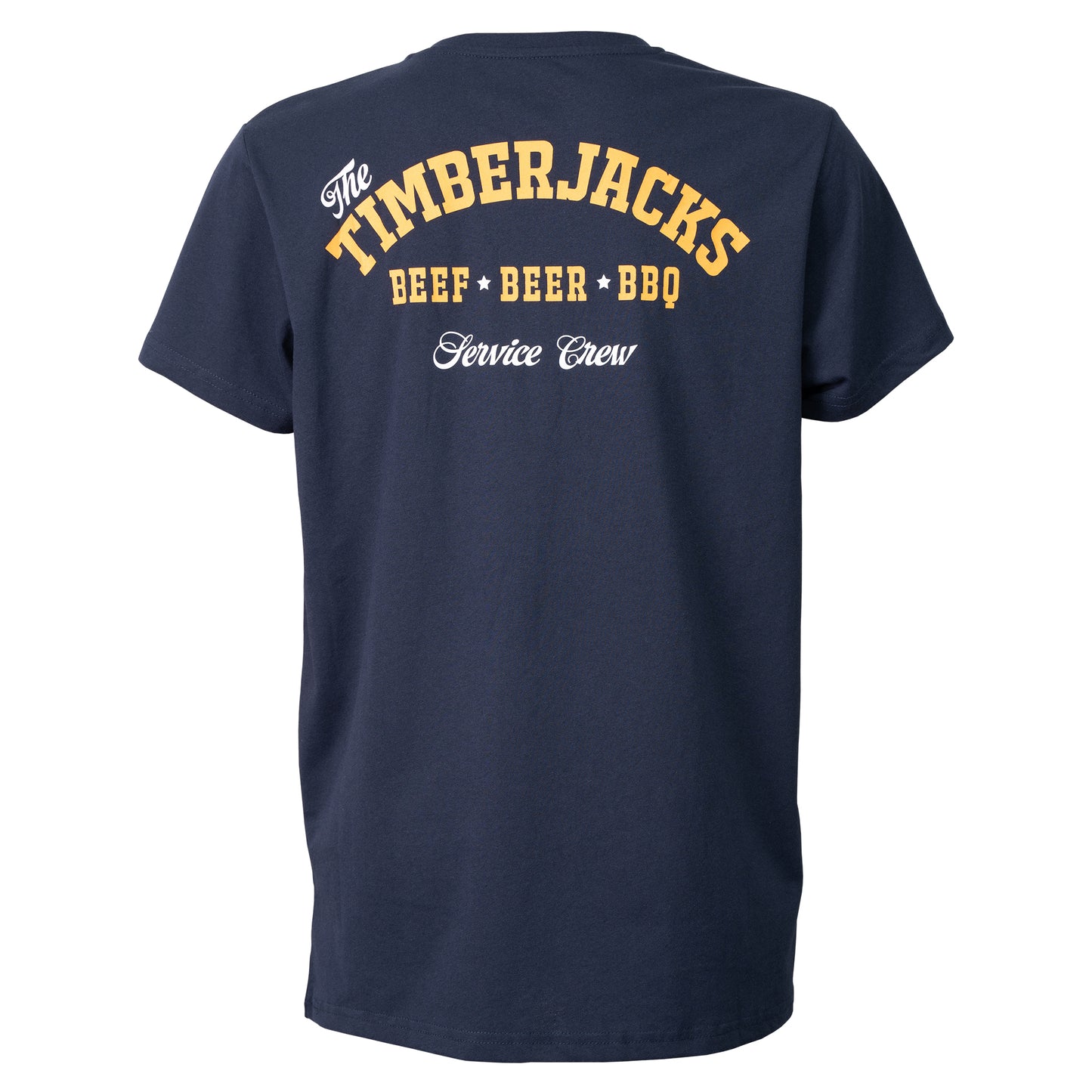 T-Shirt Timberjacks Service Crew Men Dark Navy Recycled Cotton