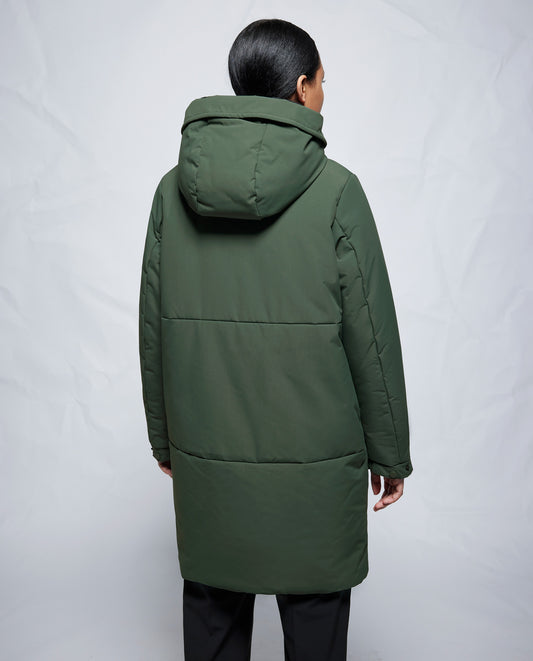 Tiril Juniper Green Winter Jacket - Elvine