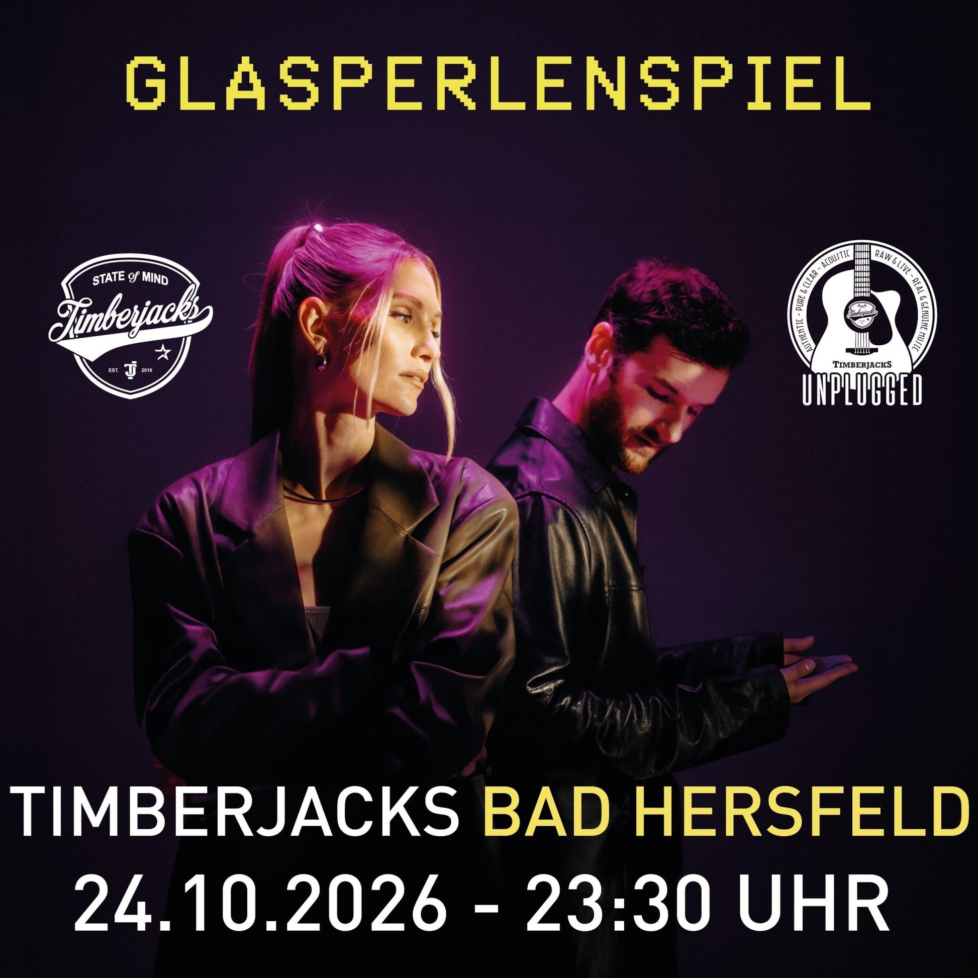 Bad Hersfeld - Glasperlenspiel - Timberjacks Unplugged - timberjacks.store