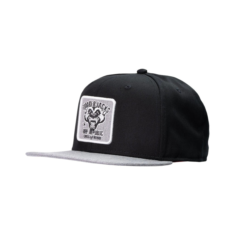 Basecap Badger Snapback Black Grey - timberjacks.store