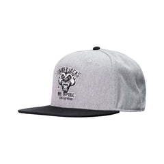 Basecap Badger Snapback Grey Black - timberjacks.store