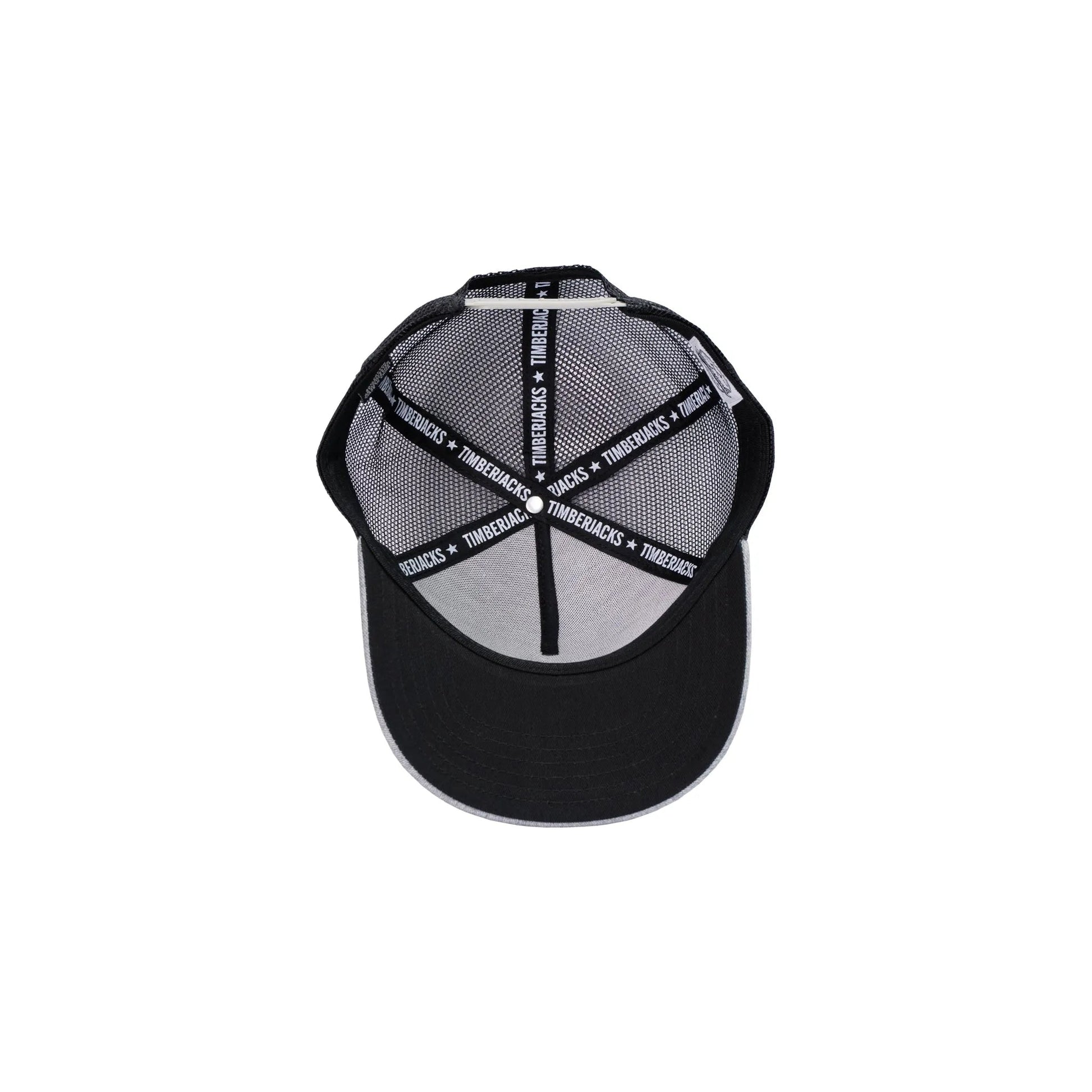 Basecap Badger Trucker Cap Black Grey - timberjacks.store