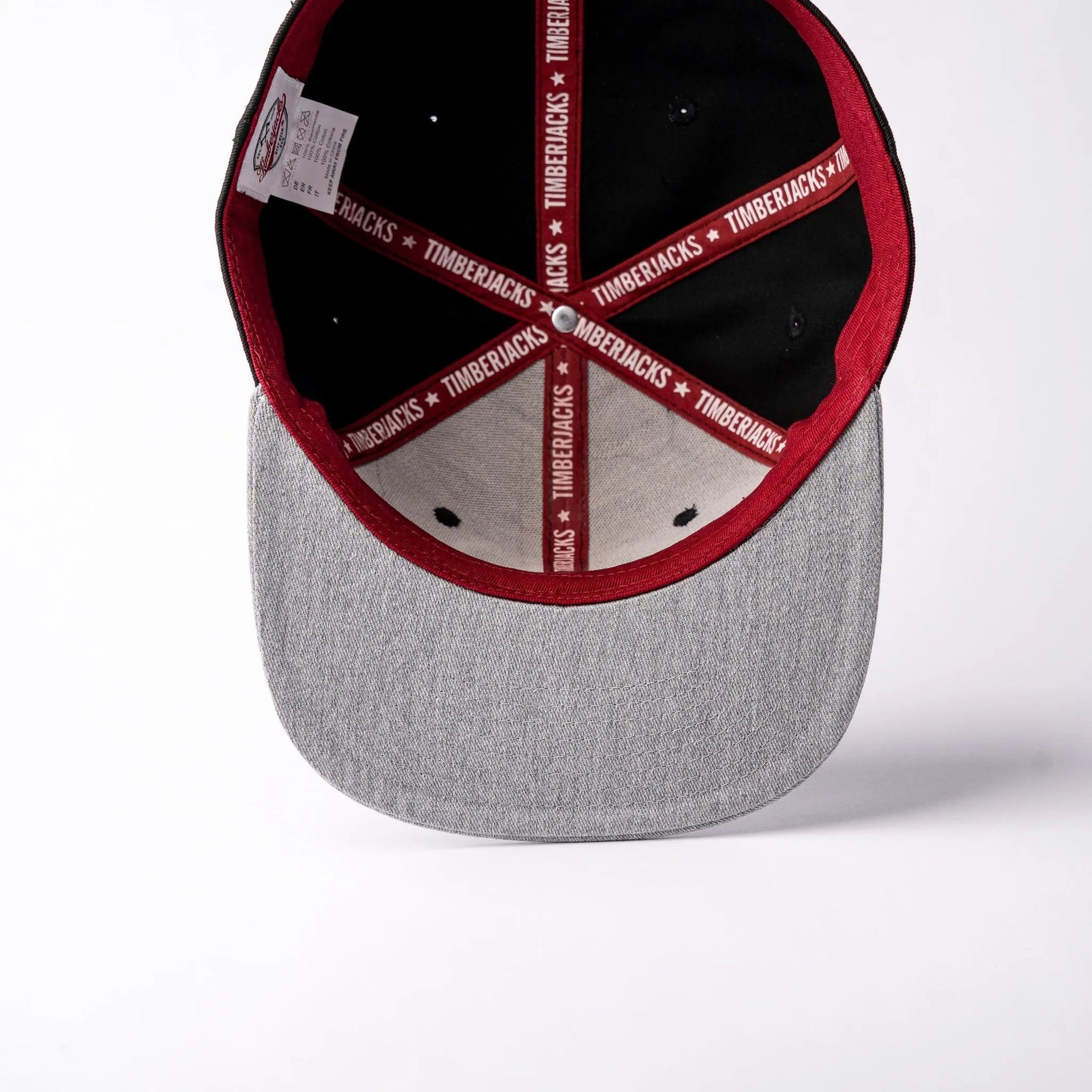 Basecap Beaver Snapback Black Grey - timberjacks.store
