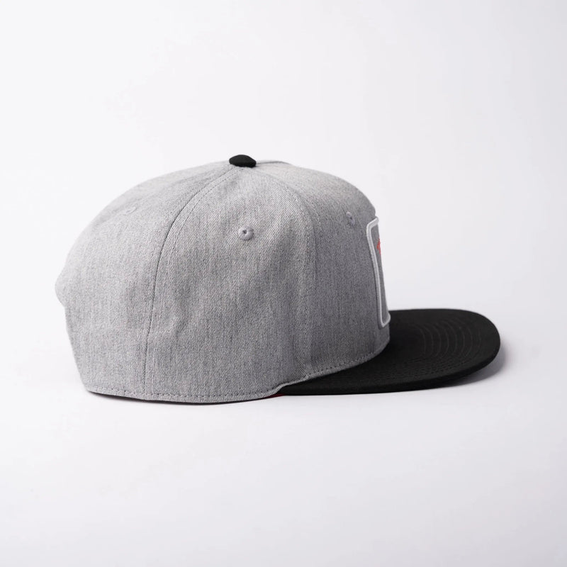 Basecap Beaver Snapback Grey Black - timberjacks.store