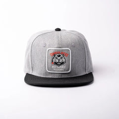 Basecap Beaver Snapback Grey Black - timberjacks.store