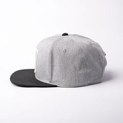 Basecap Beaver Snapback Grey Black - timberjacks.store