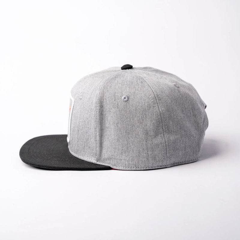 Basecap Beaver Snapback Grey Black - timberjacks.store