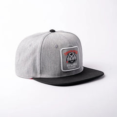 Basecap Beaver Snapback Grey Black - timberjacks.store