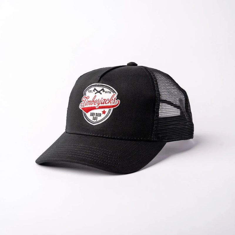 Basecap Can't Fake 2.0 Trucker Cap Black - timberjacks.store