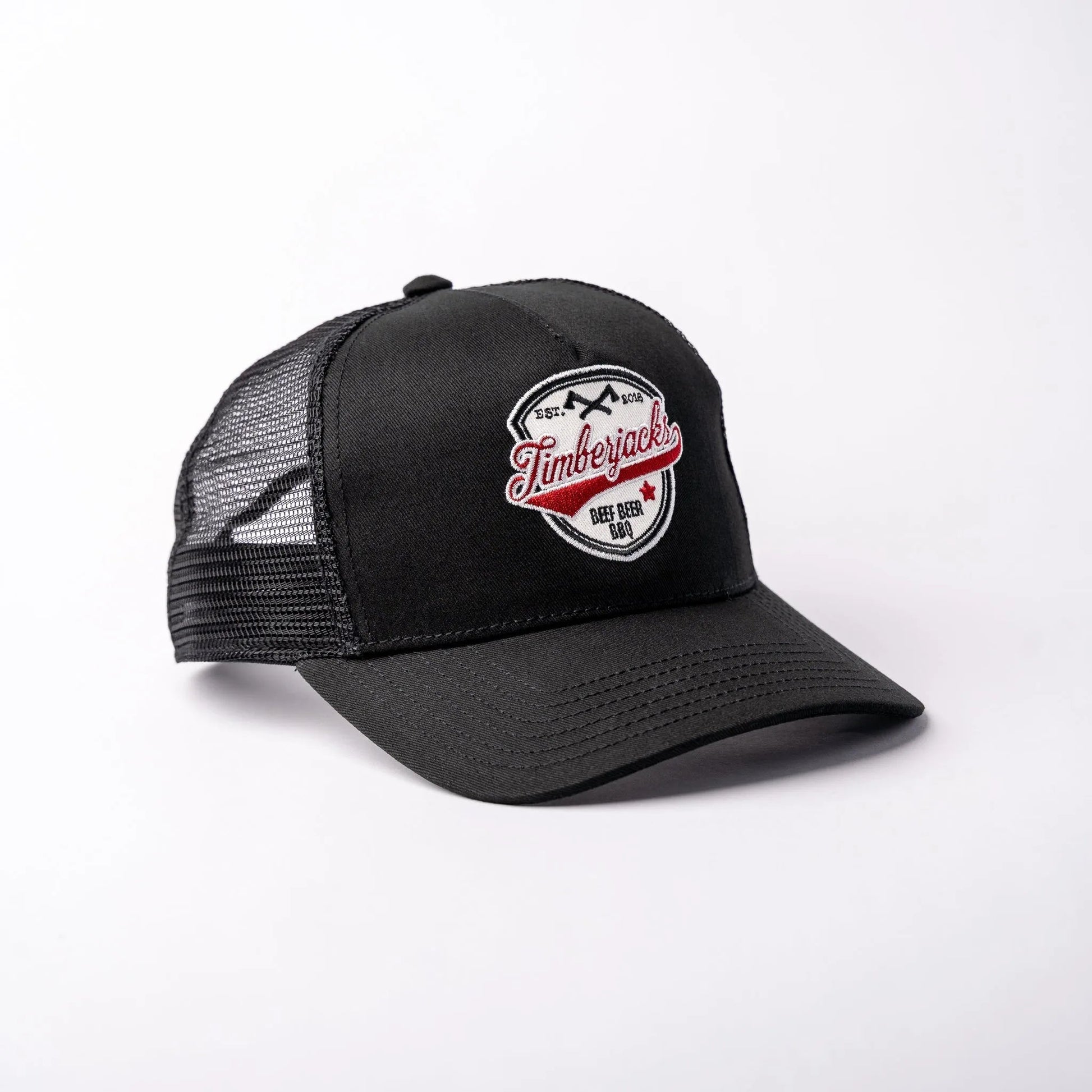 Basecap Can't Fake 2.0 Trucker Cap Black - timberjacks.store
