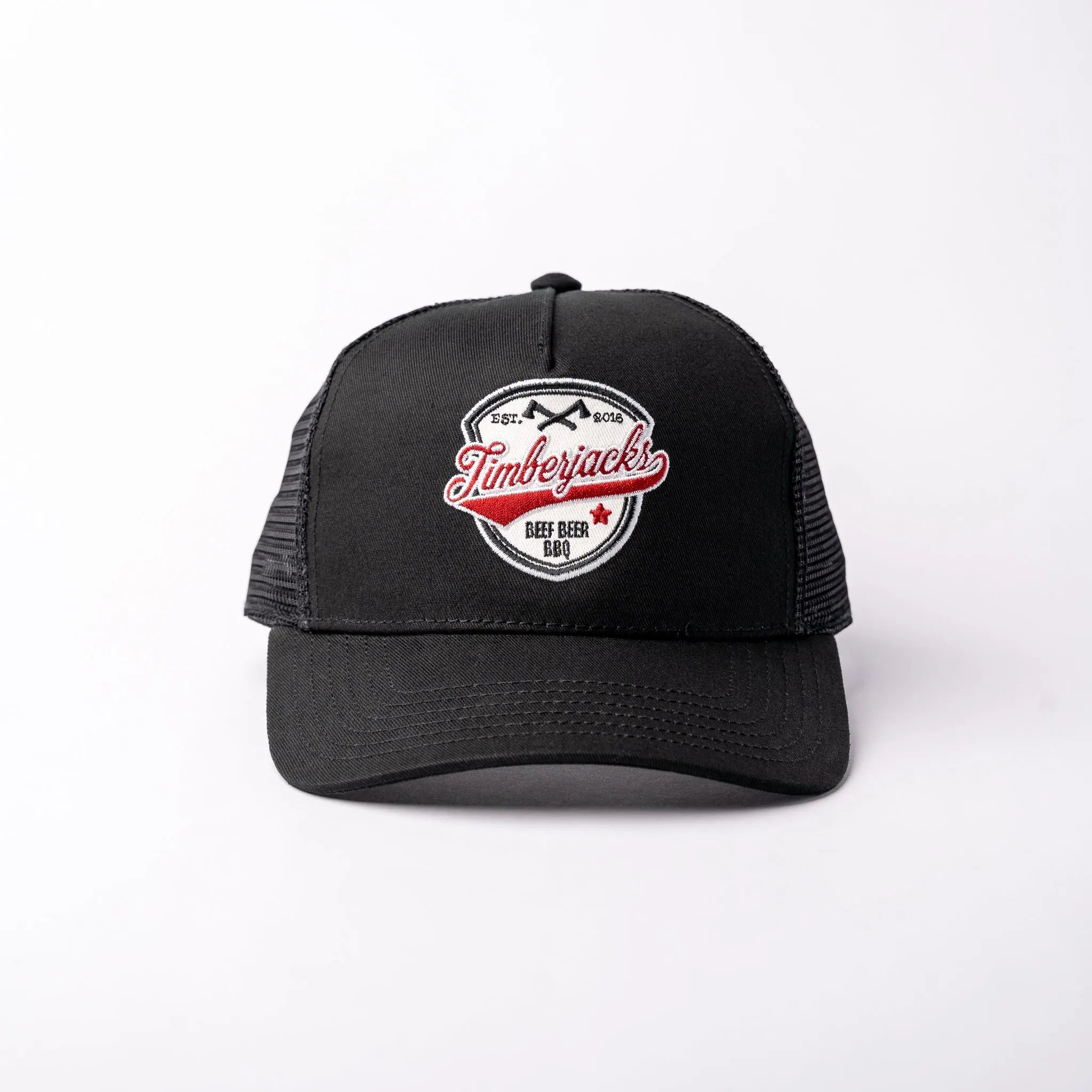 Basecap Can't Fake 2.0 Trucker Cap Black - timberjacks.store