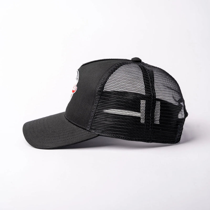Basecap Can't Fake 2.0 Trucker Cap Black - timberjacks.store