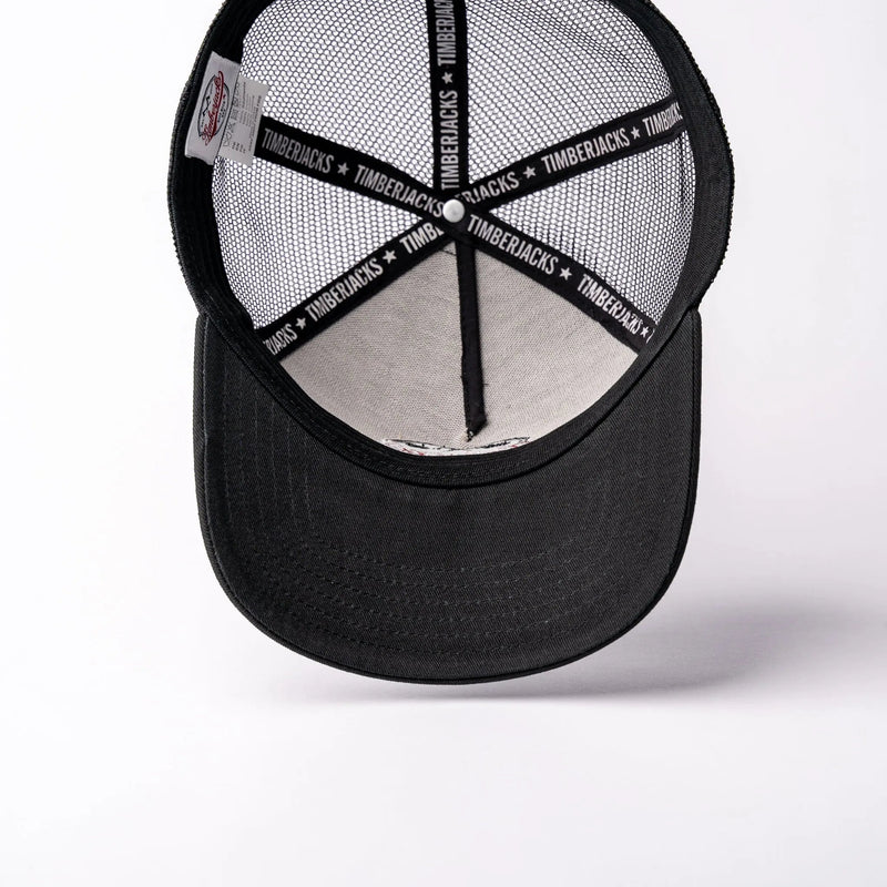 Basecap Can't Fake 2.0 Trucker Cap Black - timberjacks.store