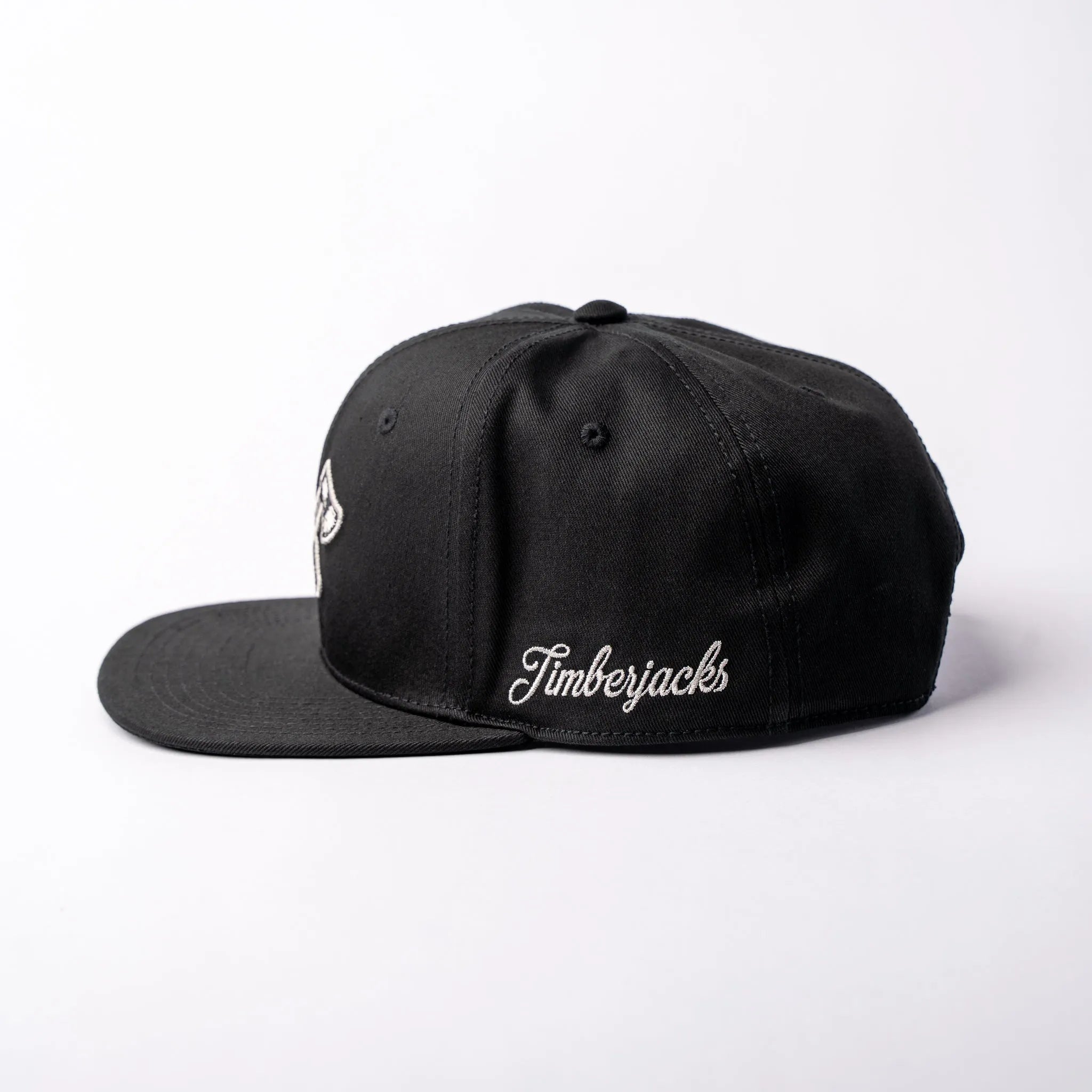 Basecap Crossed Axes Snapback Black Grey - timberjacks.store