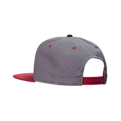 Basecap Ibex Snapback Grey Wine - timberjacks.store