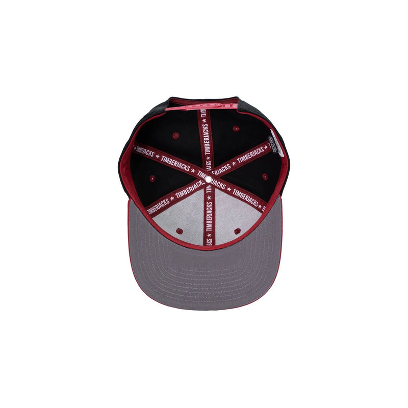 Basecap Ibex Snapback Nero Wine - timberjacks.store