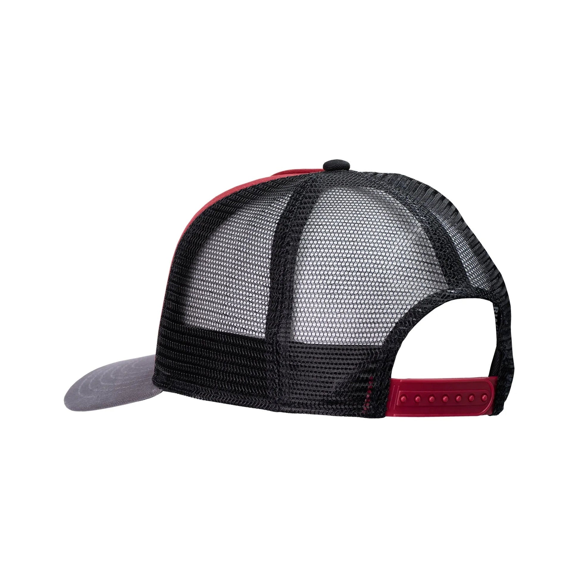 Basecap Ibex Trucker Cap Wine Black - timberjacks.store