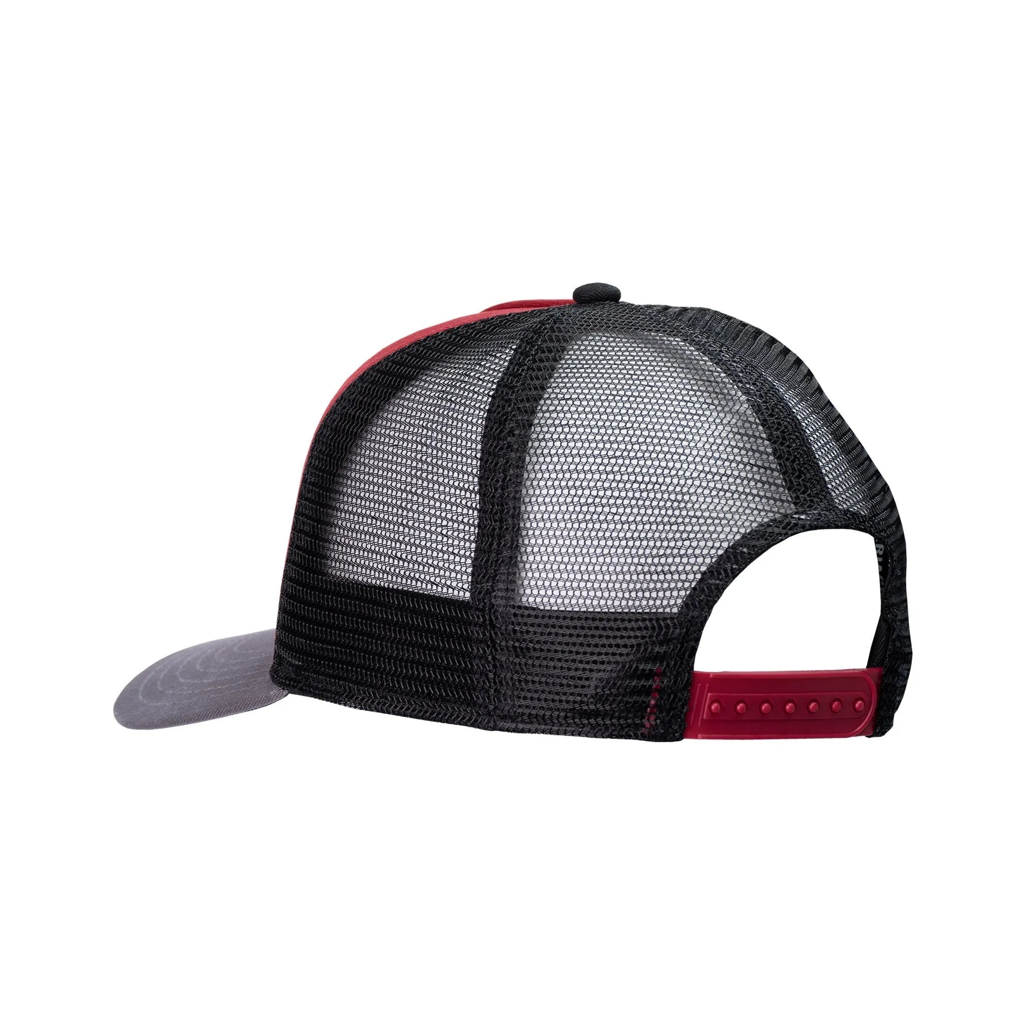 Basecap Ibex Trucker Cap Wine Black - timberjacks.store