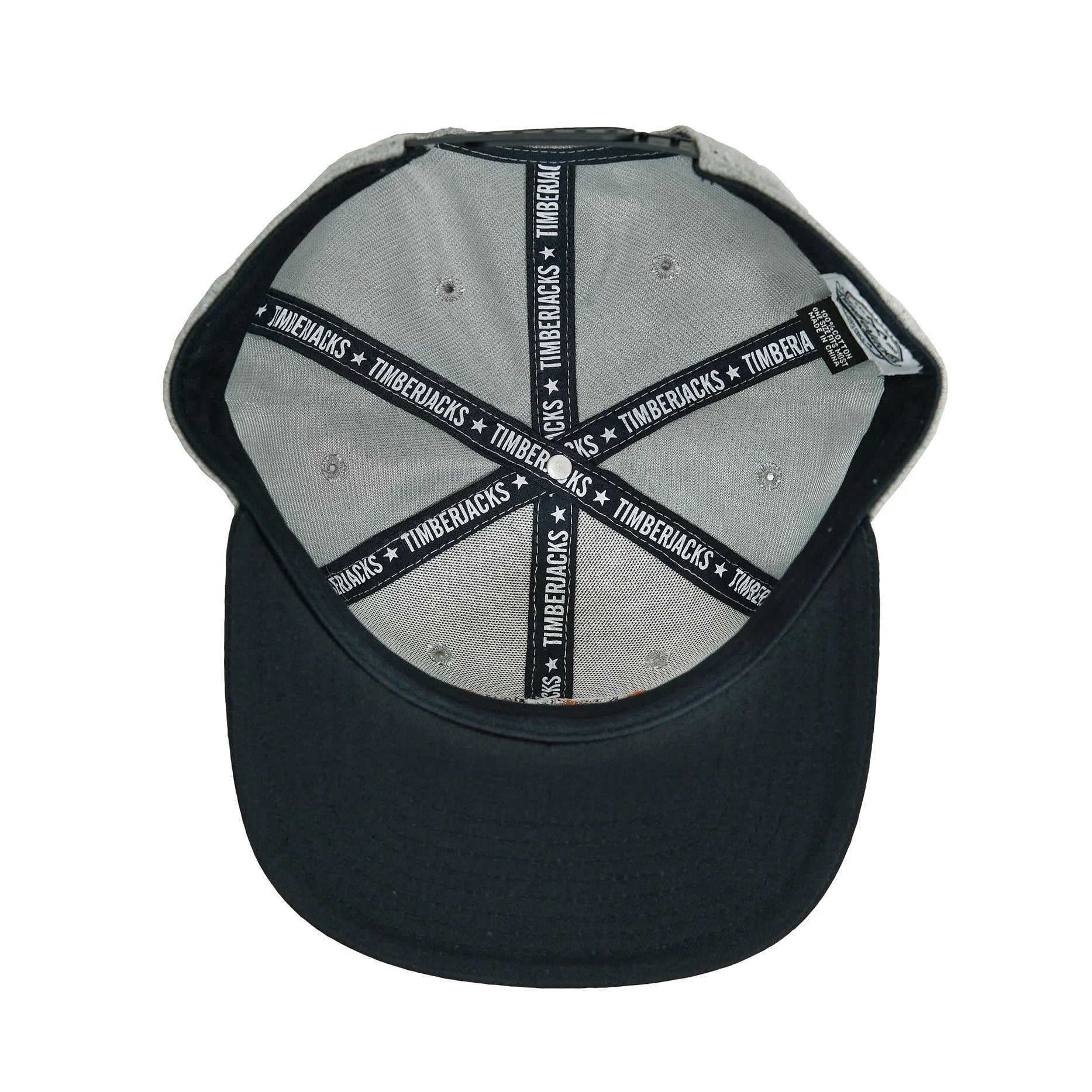 Basecap Mountain Lion Grey/Navy - timberjacks.store