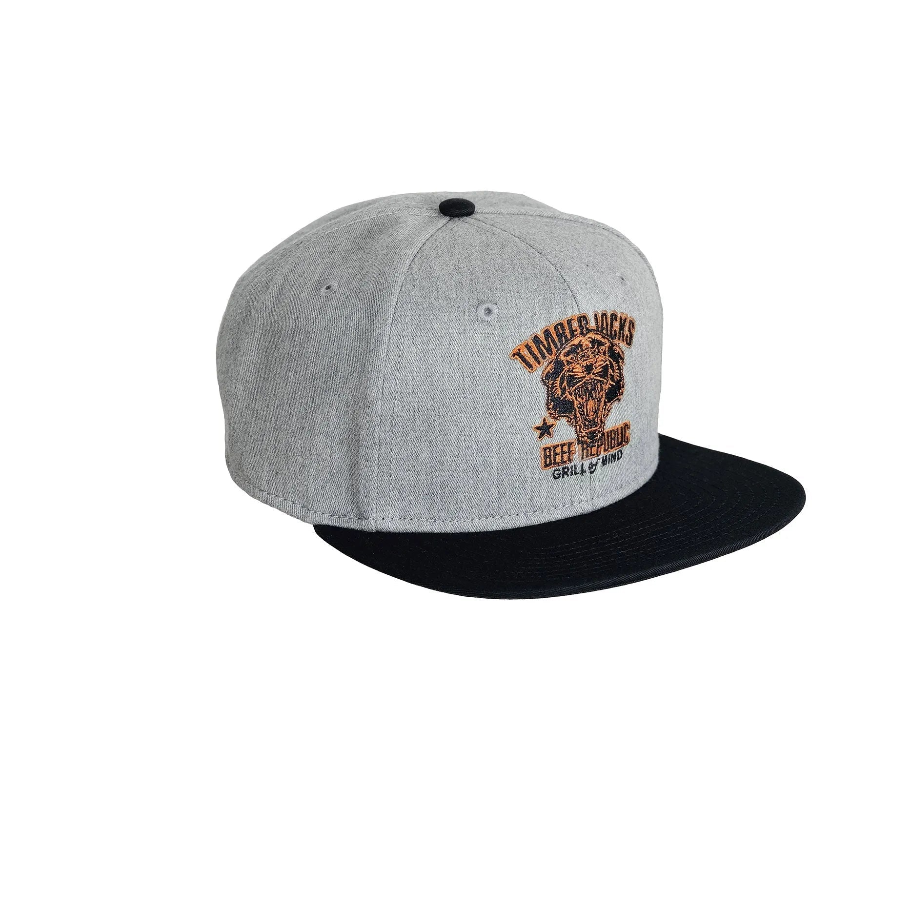 Basecap Mountain Lion Grey/Navy - timberjacks.store