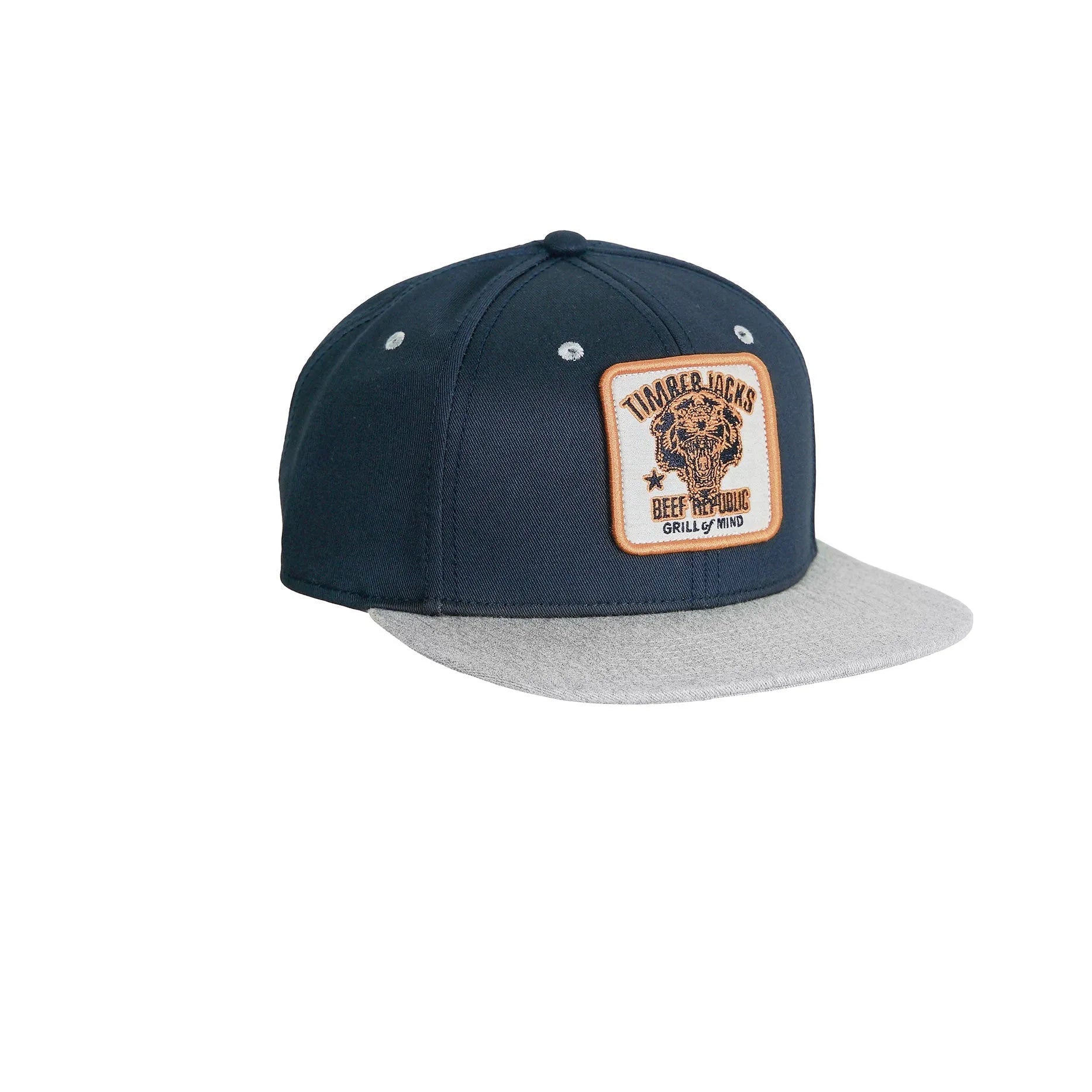 Basecap Mountain Lion Navy/Grey - timberjacks.store
