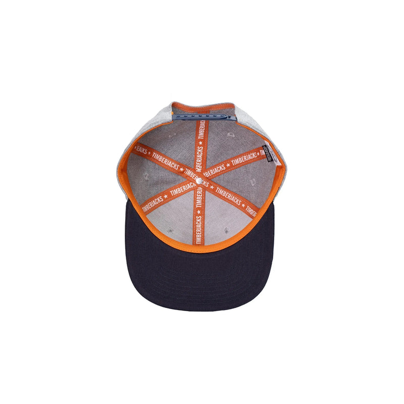 Basecap Tiger Snapback Grey Navy - timberjacks.store